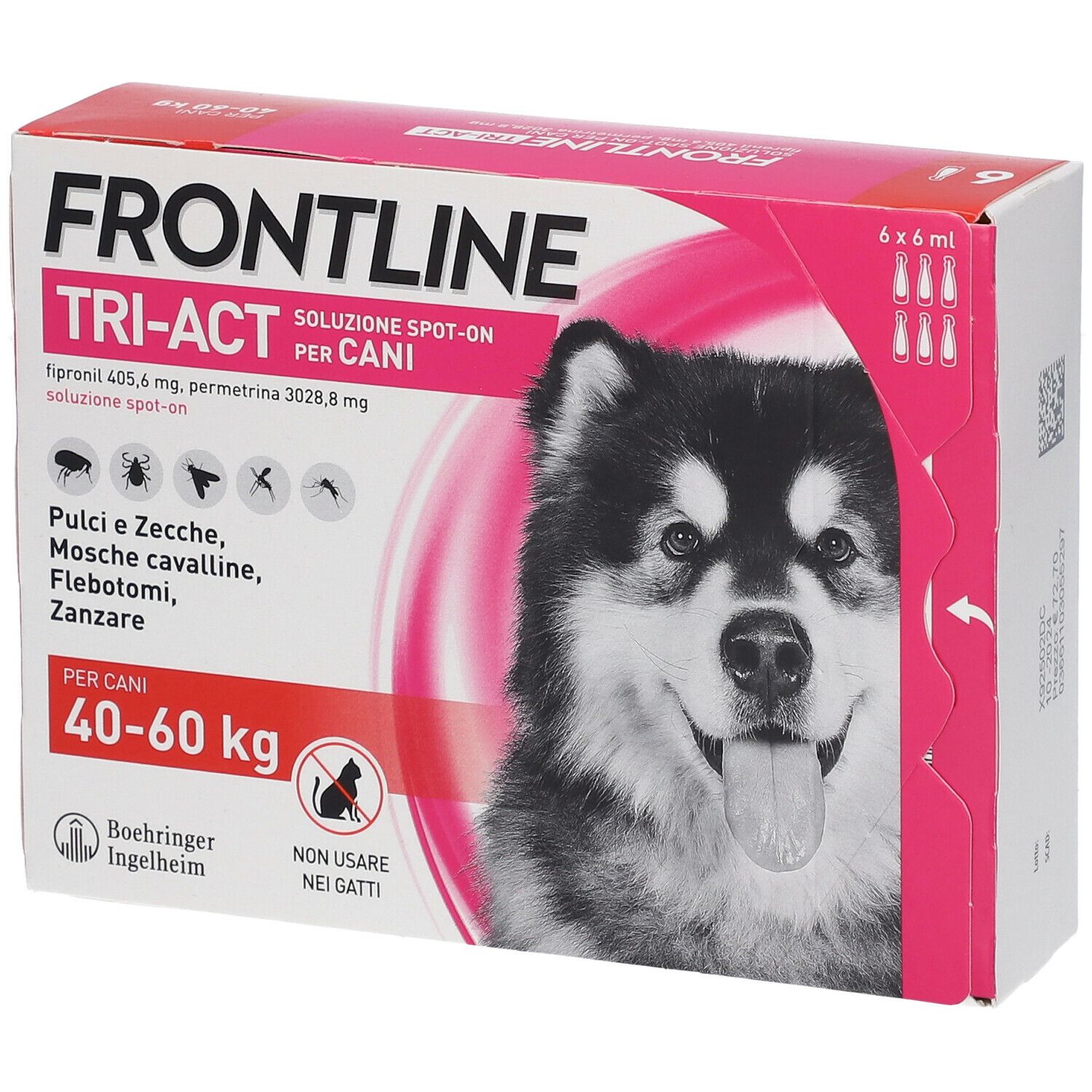 frontline tri-act per cani 40-60 kg