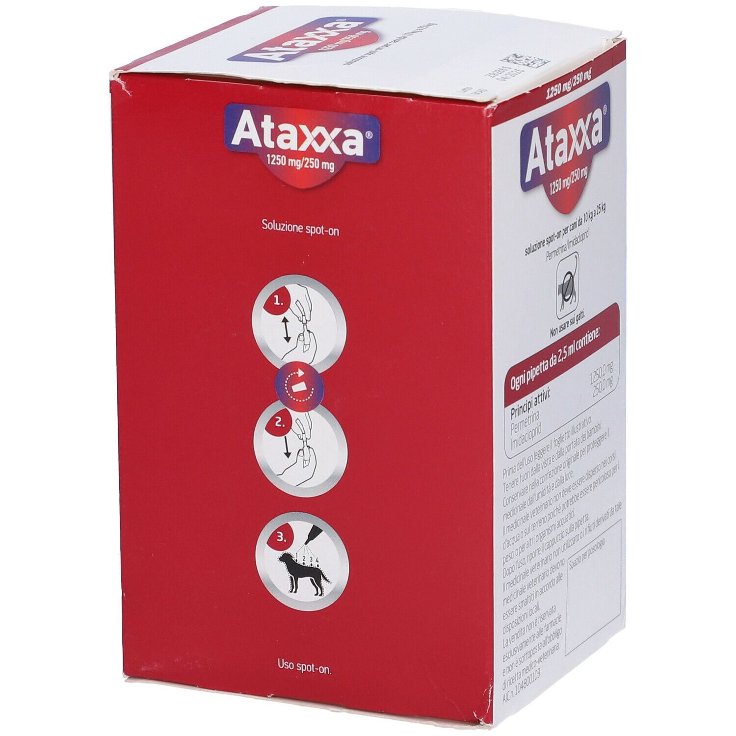 Istruzioni per l'uso di Ataxxa. Illustrazioni mostrano l'applicazione. Istruzioni per l'uso.