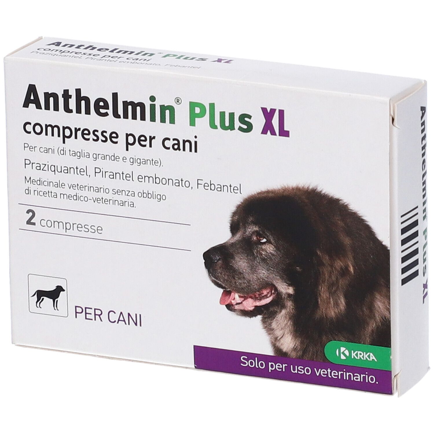 ANTHELMIN PLUS XL 2 compresse cani