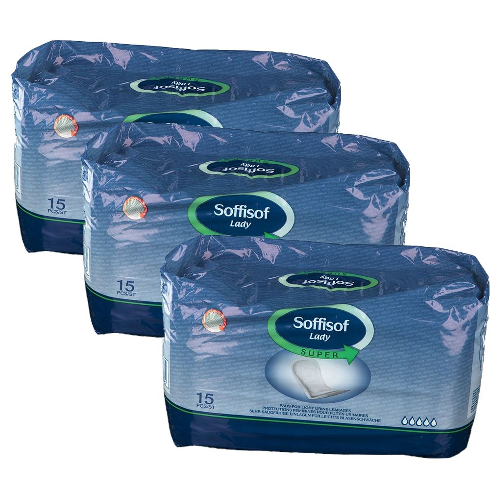 Soffisof Binden Super 3x15 St - shop-apotheke.ch