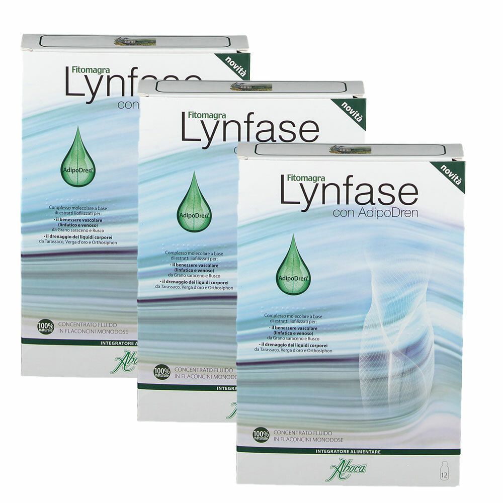 Image of Aboca® Fitomagra Lynfase Set da 3