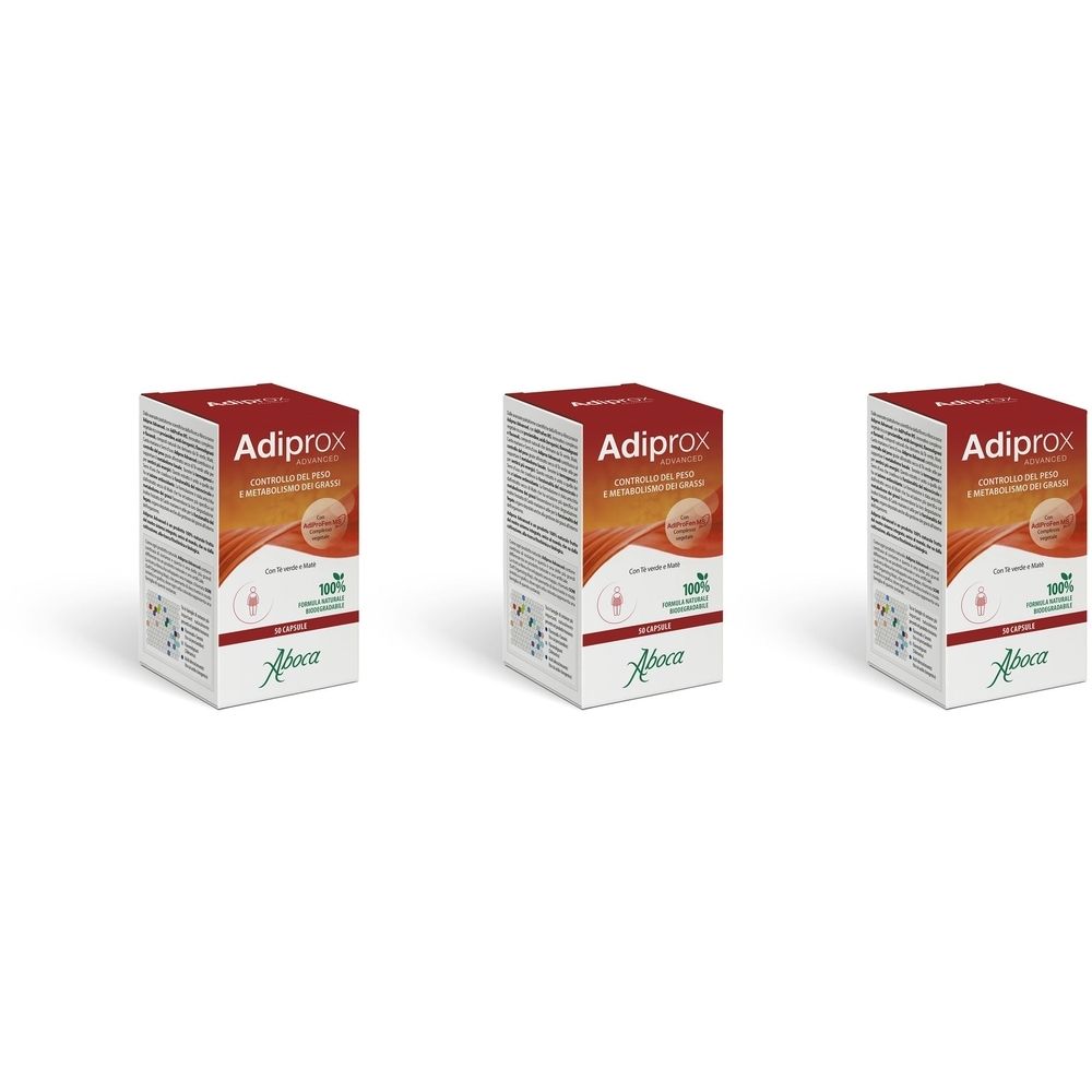 Aboca® Adiprox Advanced Set da 3 3x50 pz Capsule