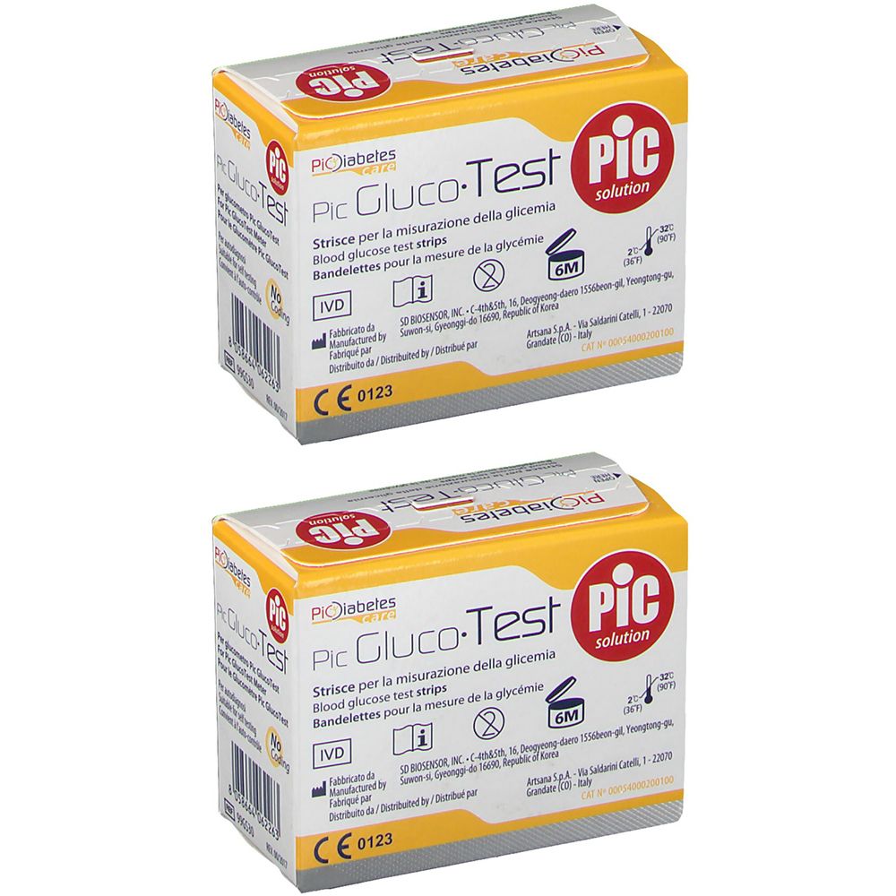 Pic Solution 50 Misura Strisce Glucotest
