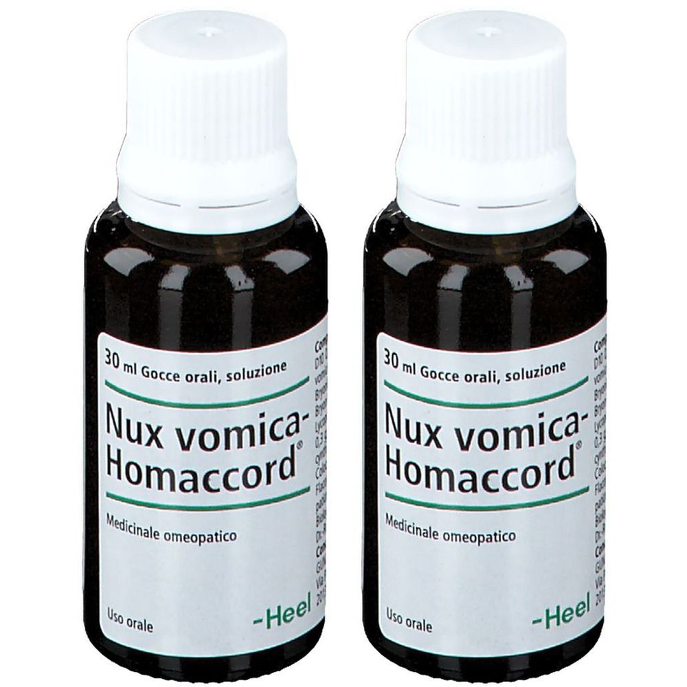 Guna Heel Nux Vomica Homaccord® Gocce Orali 2x30 Ml Redcare