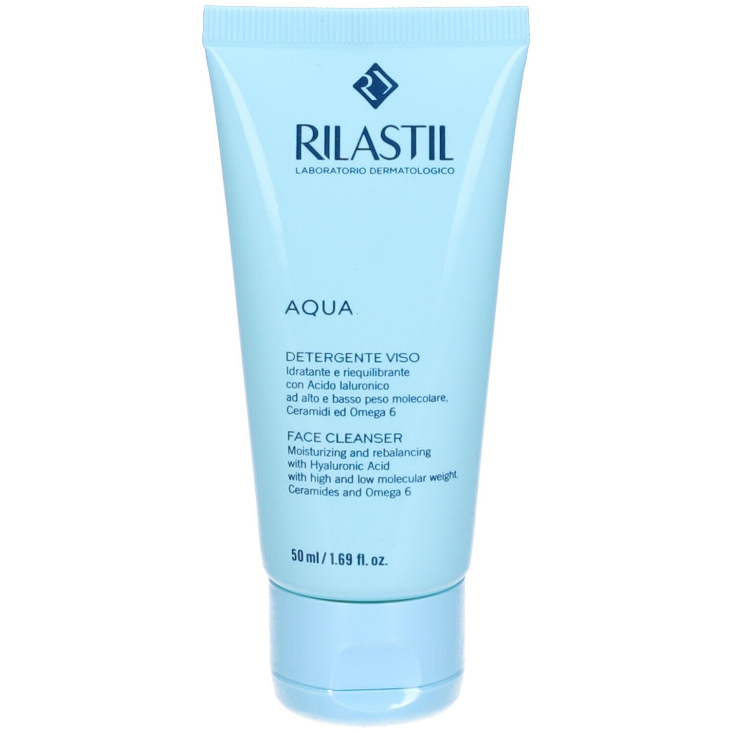 RILASTIL Aqua Detergente Viso Idratante e Riequilibrante 50 ml | Redcare