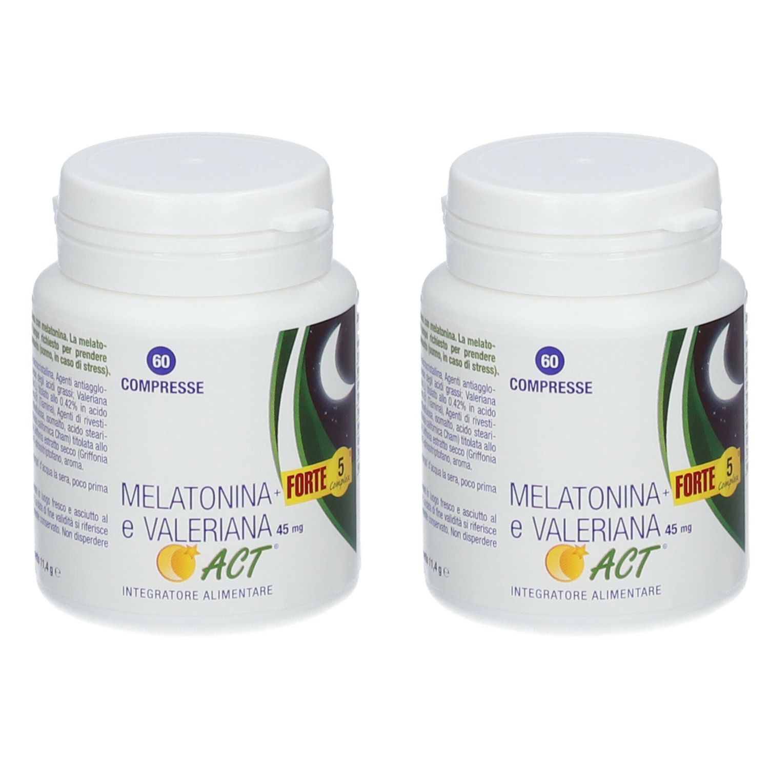 Image of Melatonina+Forte 5 Complex e Valeriana Act