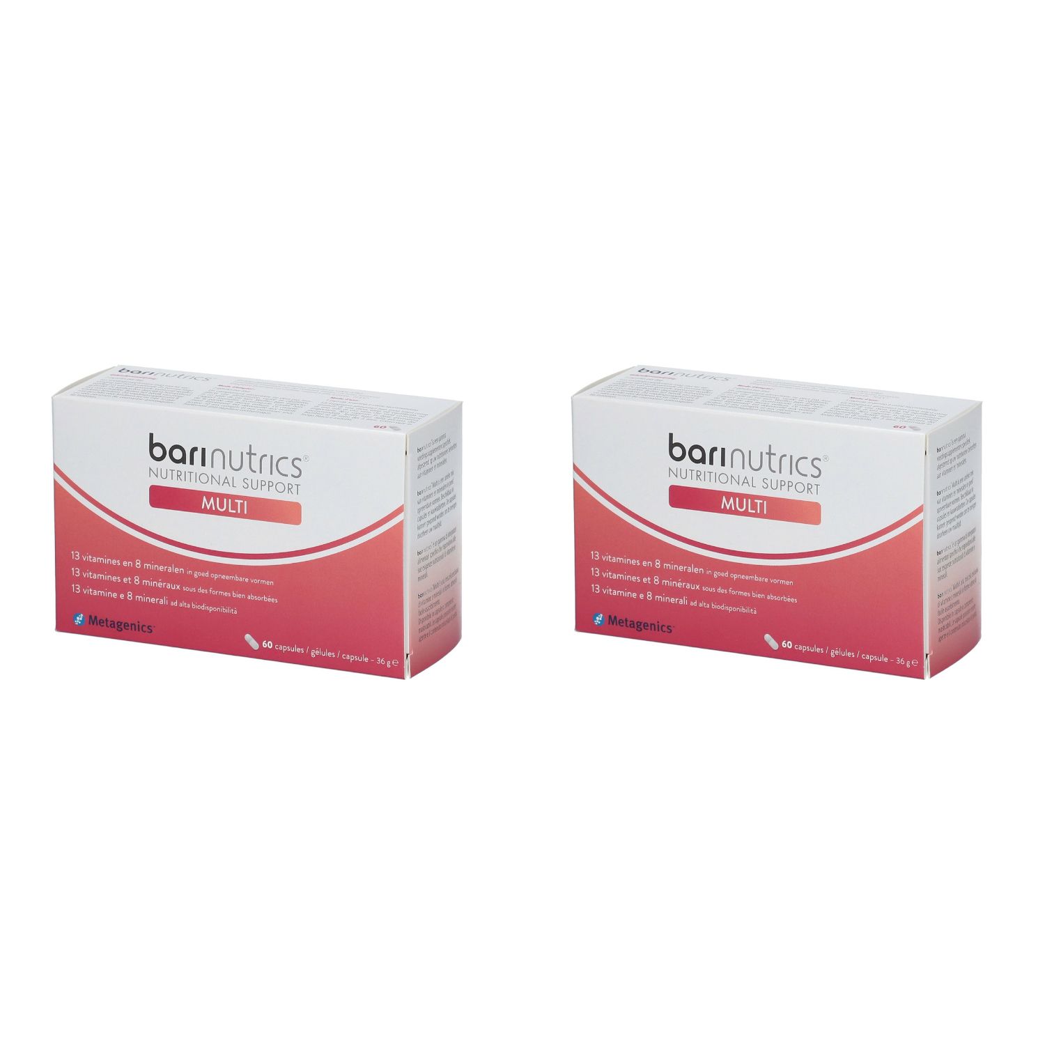 Metagenics™ BariNutrics Multi Capsule Set da 2