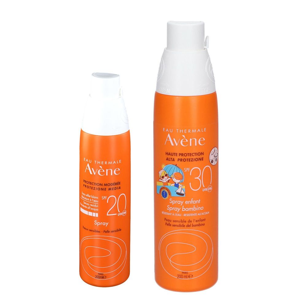 Avene Spray Solare Spf30 Bb + Avene Spray Solare Fp20 200Ml