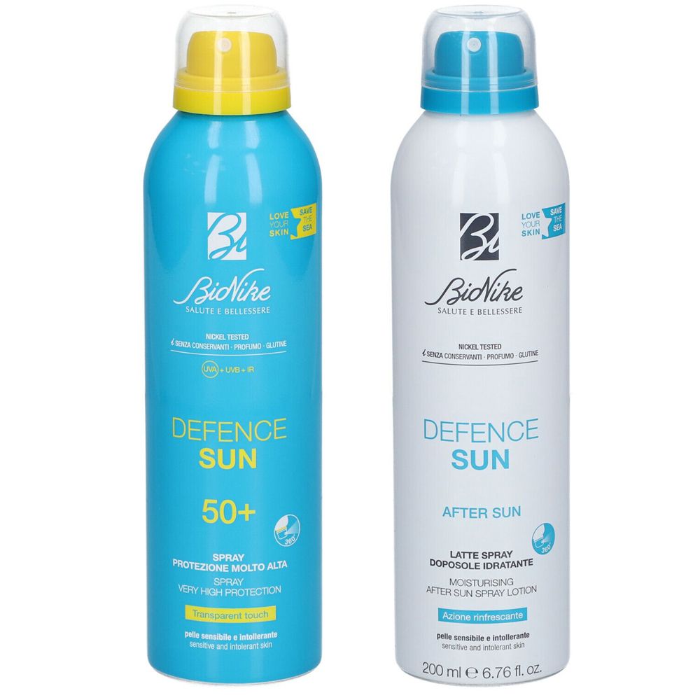 Defence Sun Latte Spr Doposole + Defence Sun Spray Transp 50+