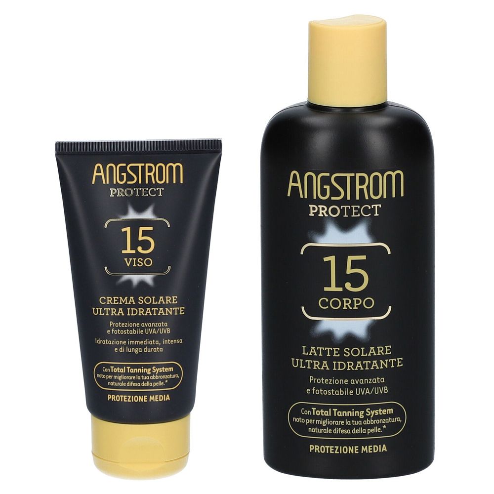 Angstrom Prot Hydra Lat Sol 15 + Angstrom Prot Crema Sol Spf15