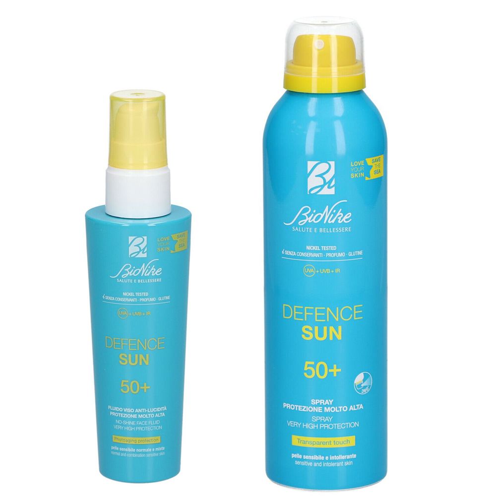 Defence Sun Spray Transp 50+ + Defence Sun Fluido 50+ 50Ml