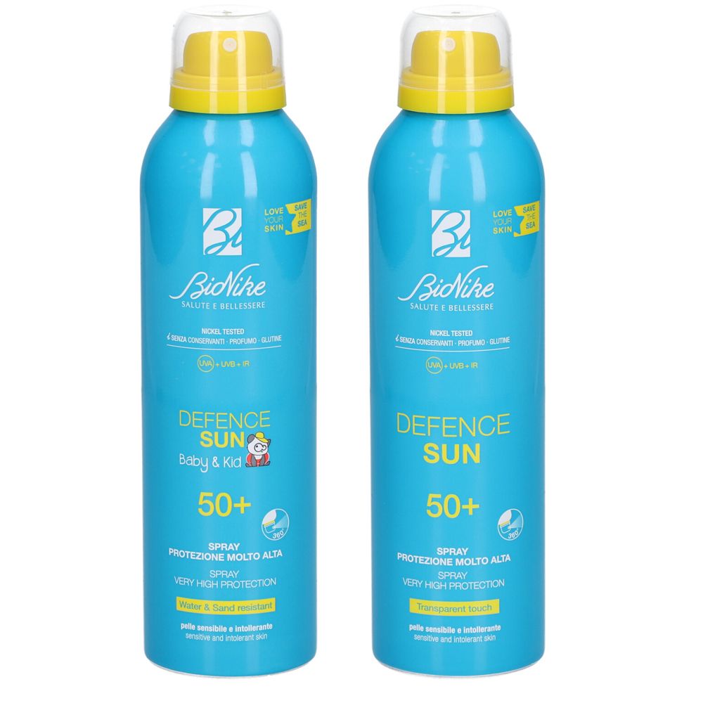 Defence Sun B&K Spr 50+ 200Ml + Defence Sun Spray Transp 50+