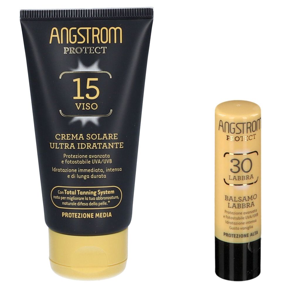 Angstrom Prot Bals Sol Lab 30 + Angstrom Prot Crema Sol Spf15