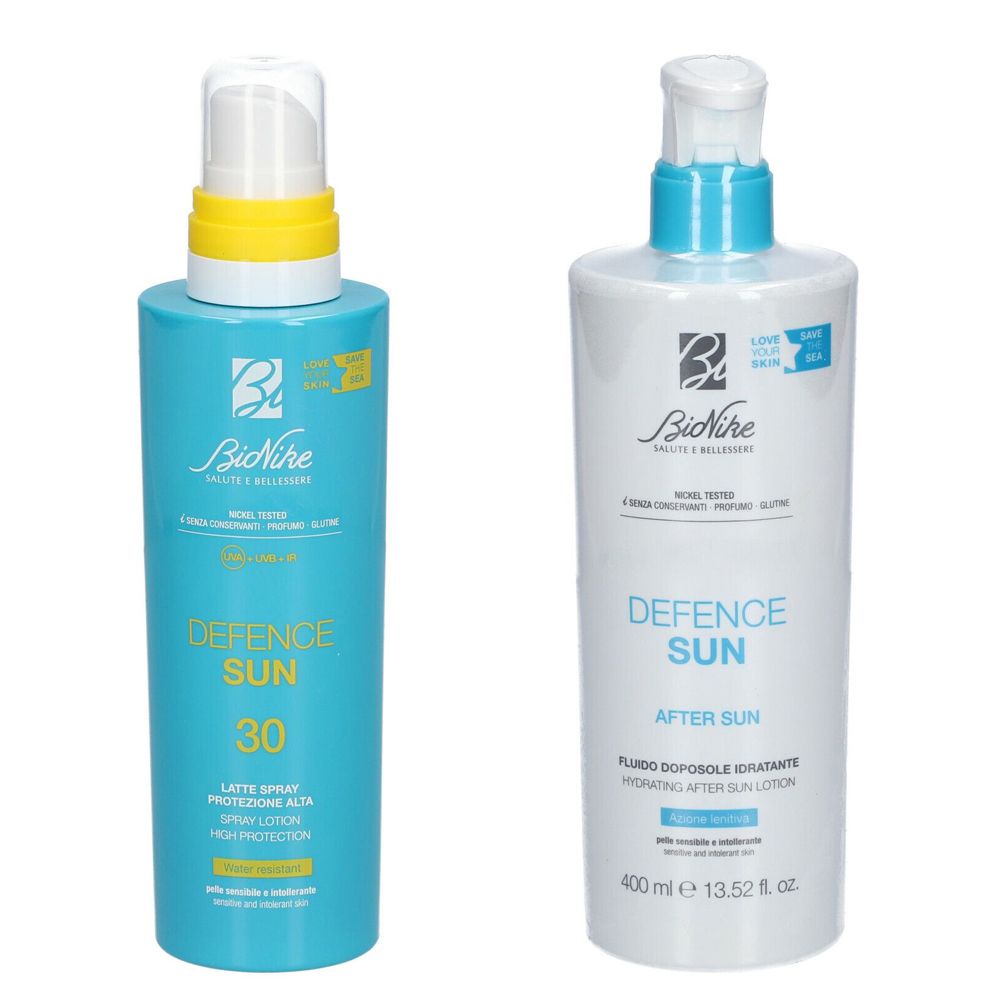 Defence Sun Doposole Idrat + Defence Sun Latte Spr 30 200Ml