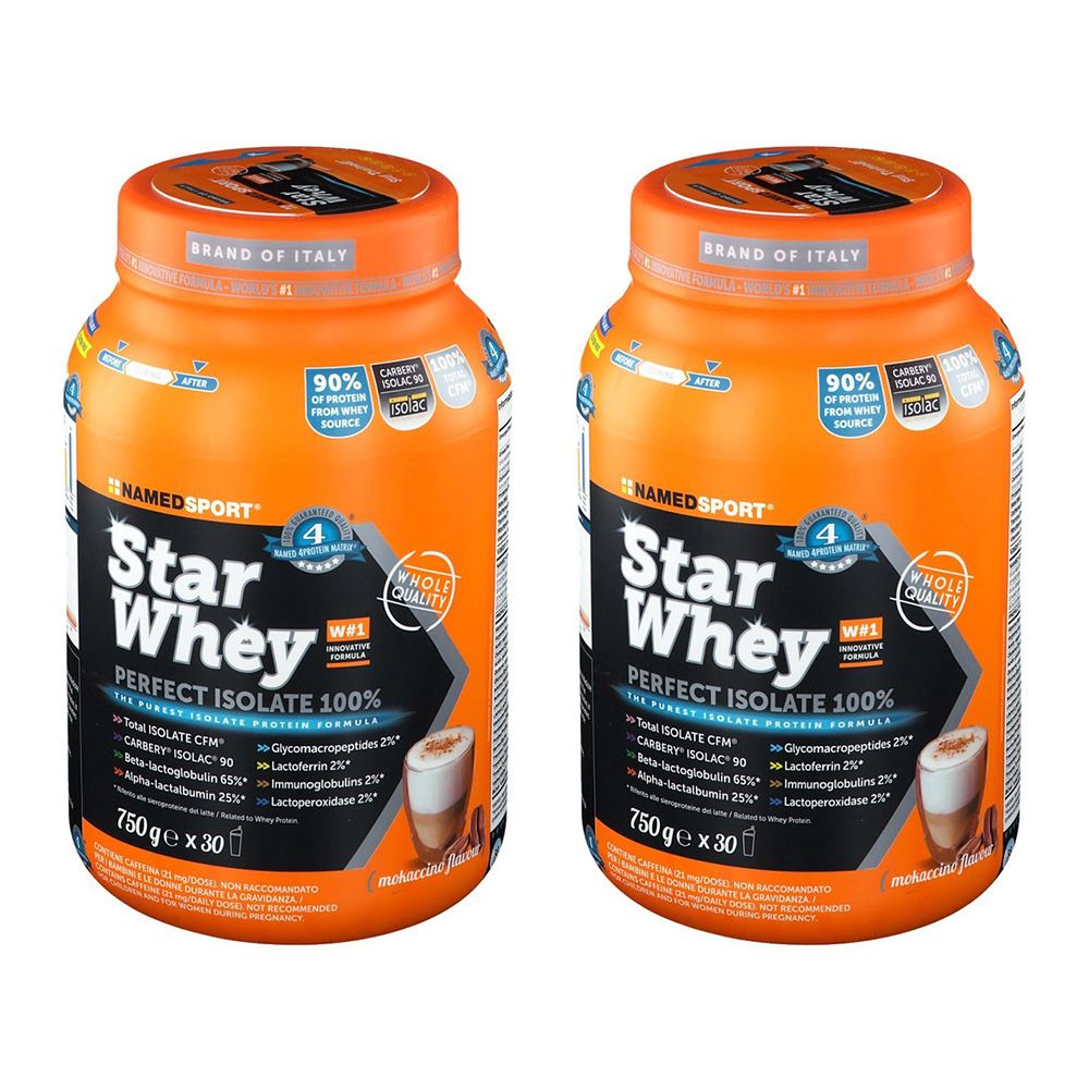 Namedsport Star Whey Isolate Mokaccino Cream x2