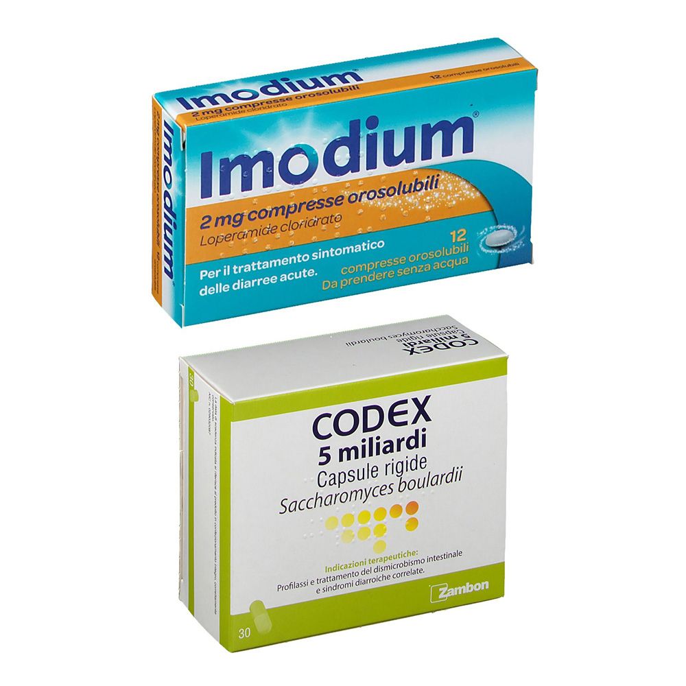 Imodium Orosolubile + Codex
