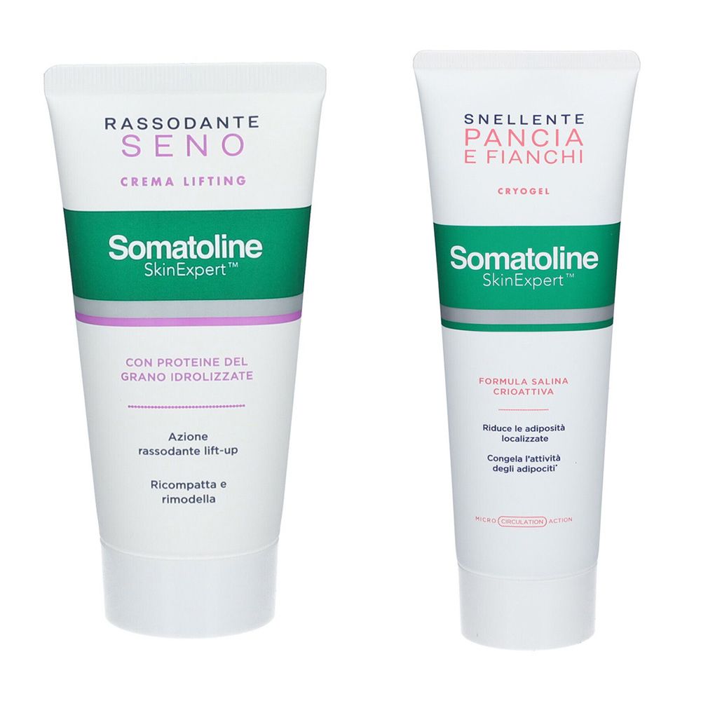 Image of Somatoline Cosmetics Rassodante Seno Lift Effec + Cryogel Snellente Pancia e Fianchi