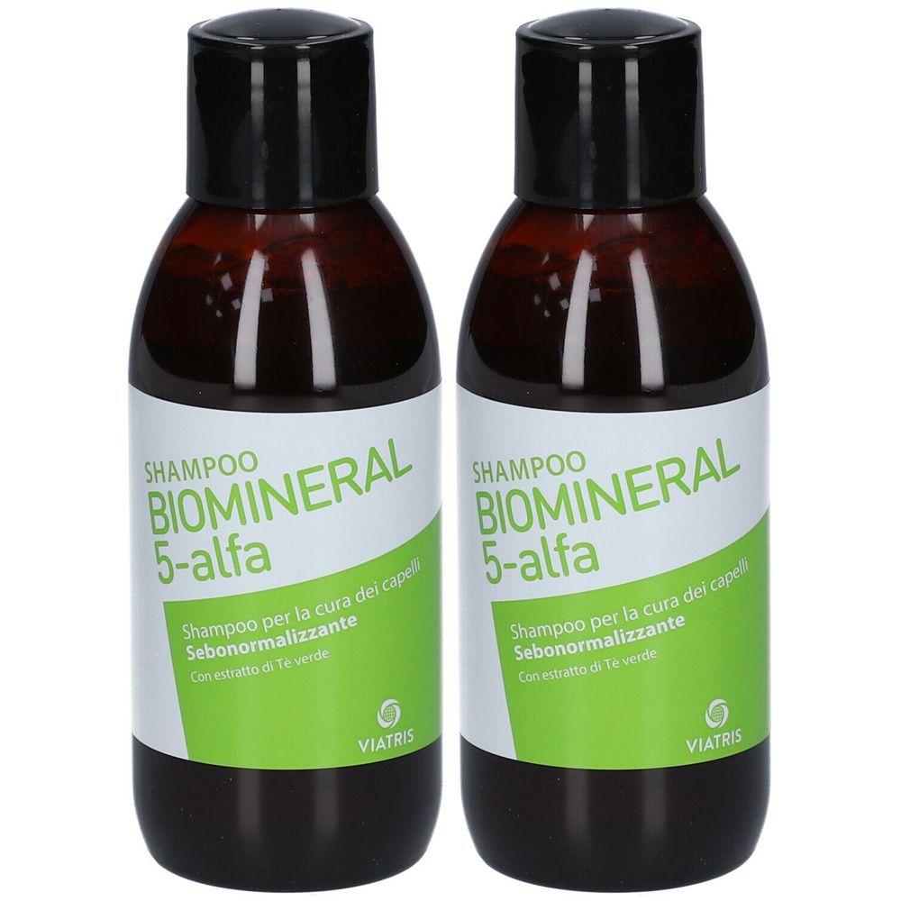 Image of BIOMINERAL 5-alfa Shampoo set da 2