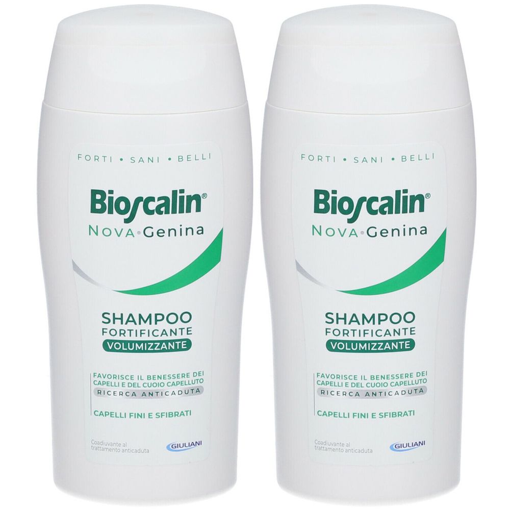 Bioscalin® NOVA Genina Shampoo Fortificante Volumizzante Set da 2