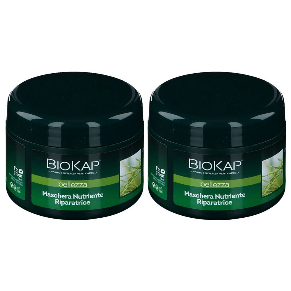 Image of BIOS LINE BioKap® Maschera Nutriente Riparatrice Set da 2