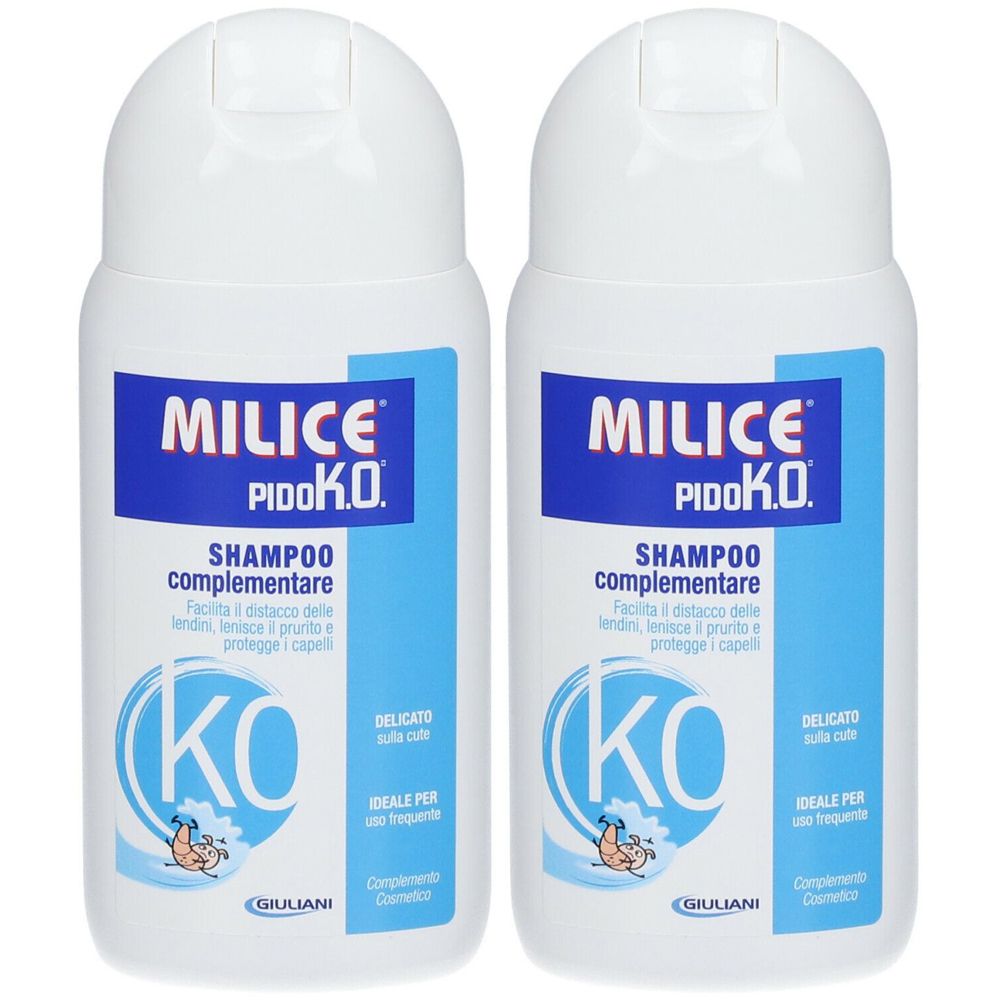 MILICE® PidoK.O. Shampoo Complementare Set da 2