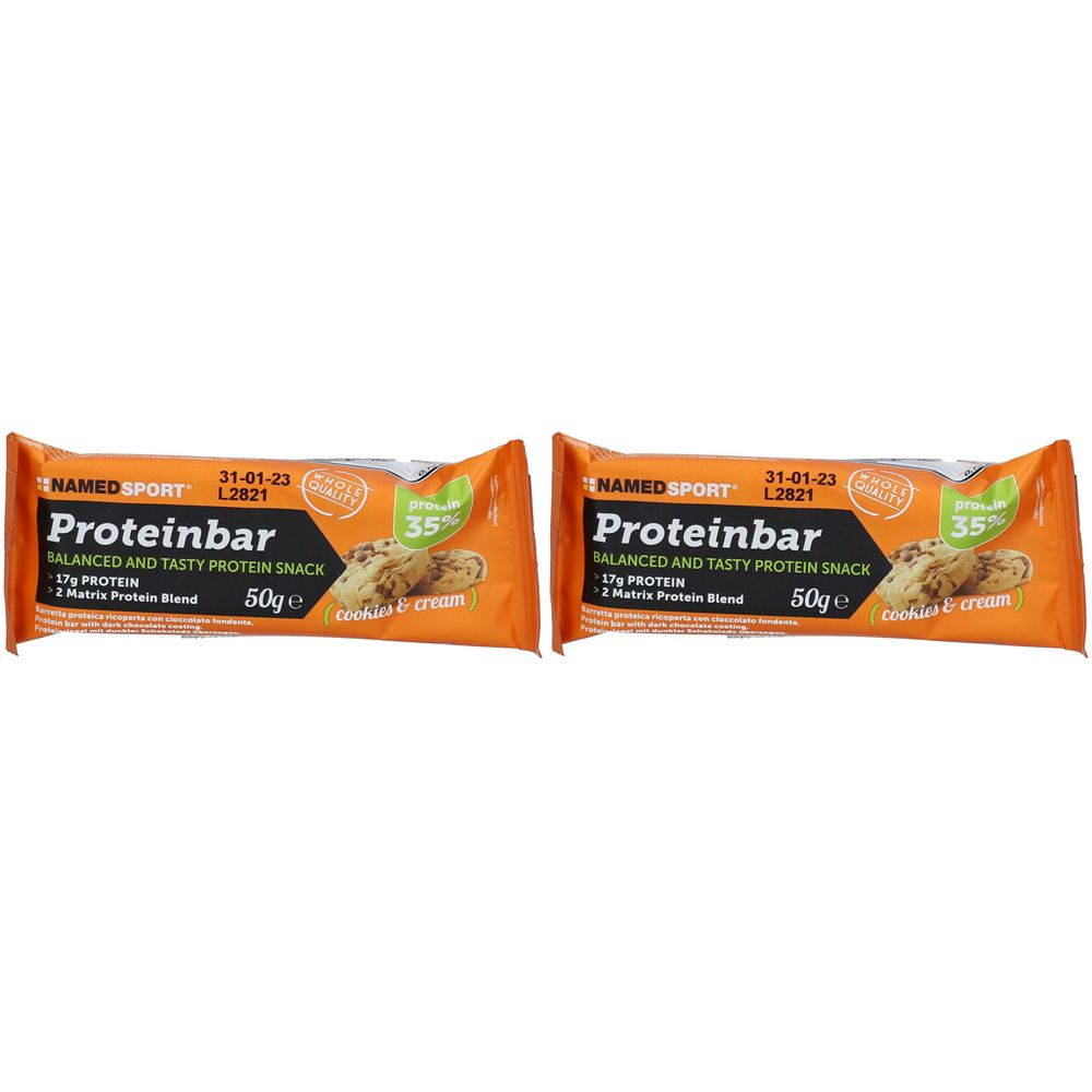 Image of Namedsport® Proteinbar Cookies & Cream Set da 2