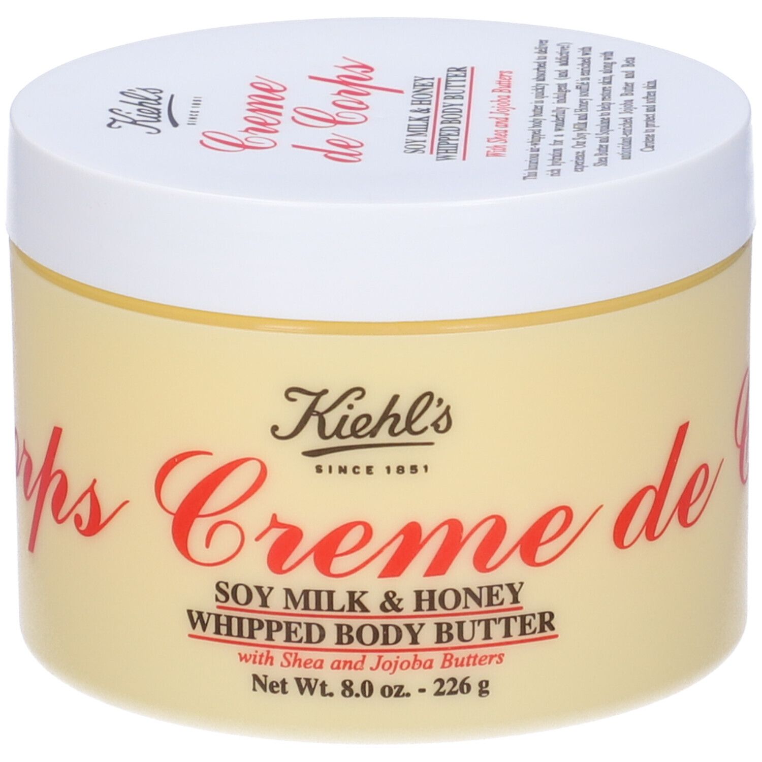 Kiehl´s Creme de Corps Soy Milk & Honey Whipped Body Butter Crema Corpo