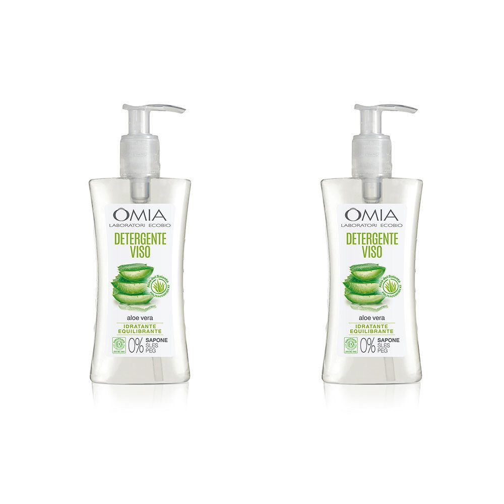 OMIA Eco Biologico Detergente Viso Set da 2