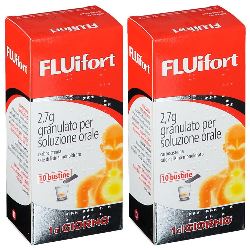 Image of FLUifort Granulato per soluzione orale Set da 2