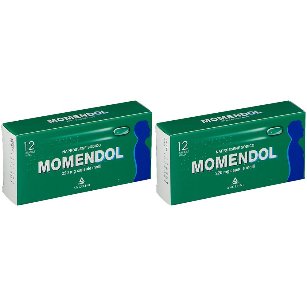 MOMENDOL 220 g Capsule Molli Set da 2