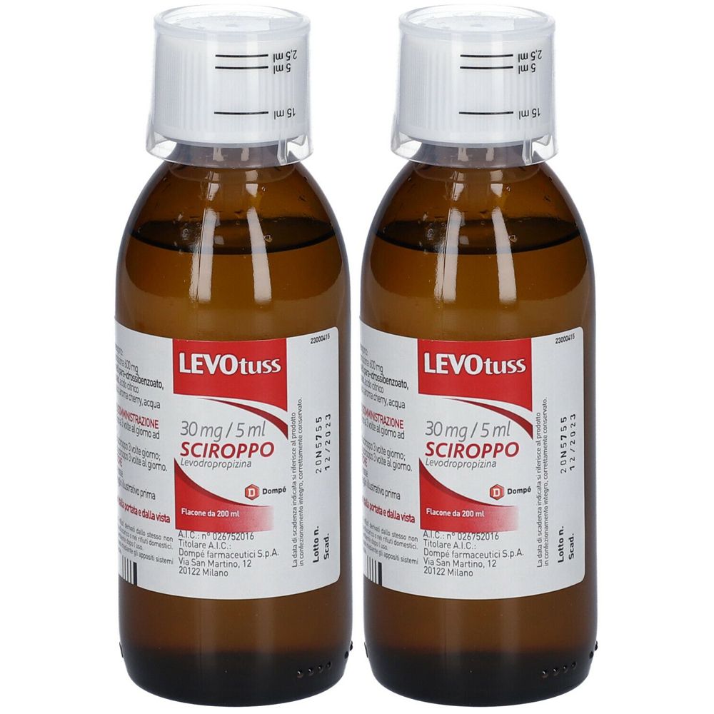 LEVOtuss Sciroppo Set da 2