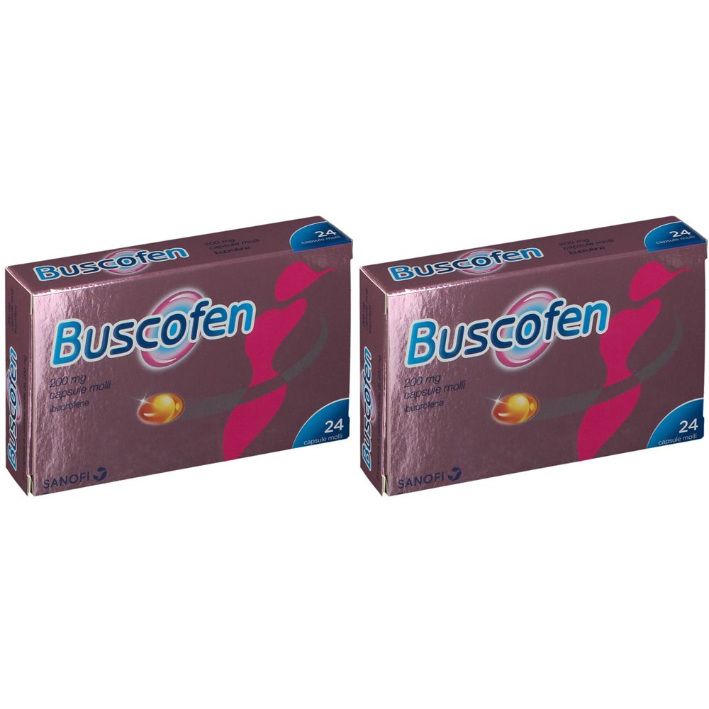 Buscofen® 24 Capsule molli Set da 2