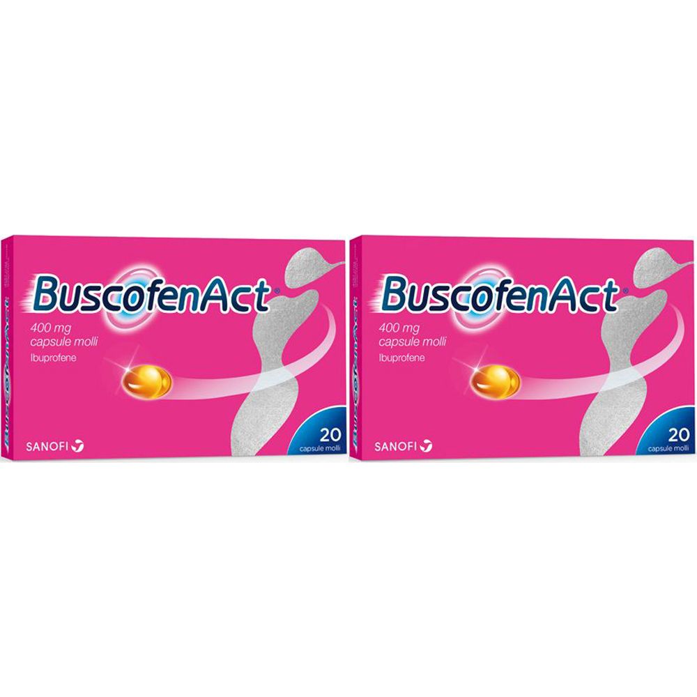 BuscofenAct® 400 mg Capsule Molli Set da 2