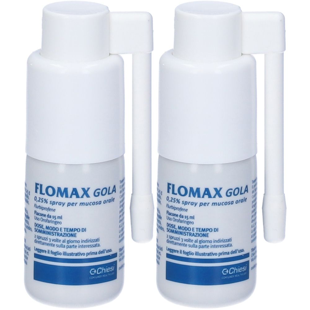 FLOMAX GOLA 0,25% Spray per mucosa orale Set da 2
