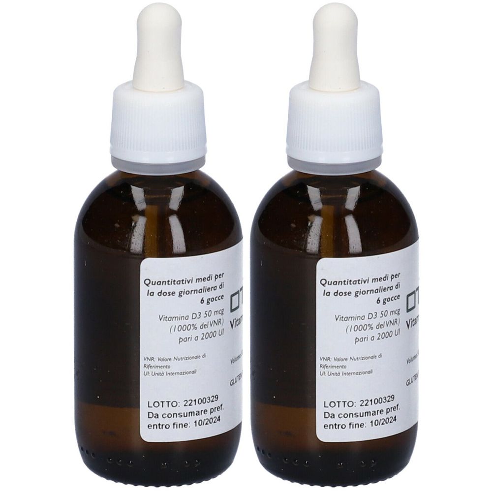 OTI D Vitamina D3 Set da 2