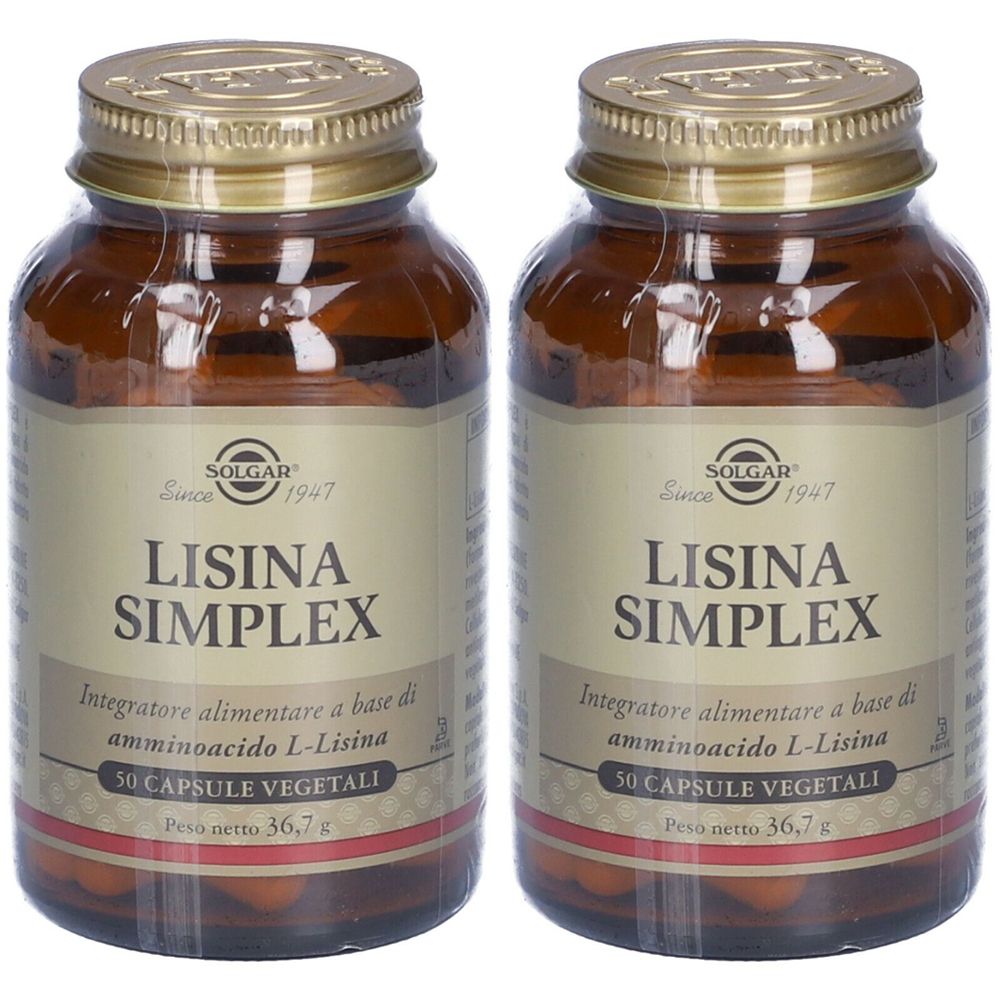 SOLGAR® Lisina Simplex Set da 2