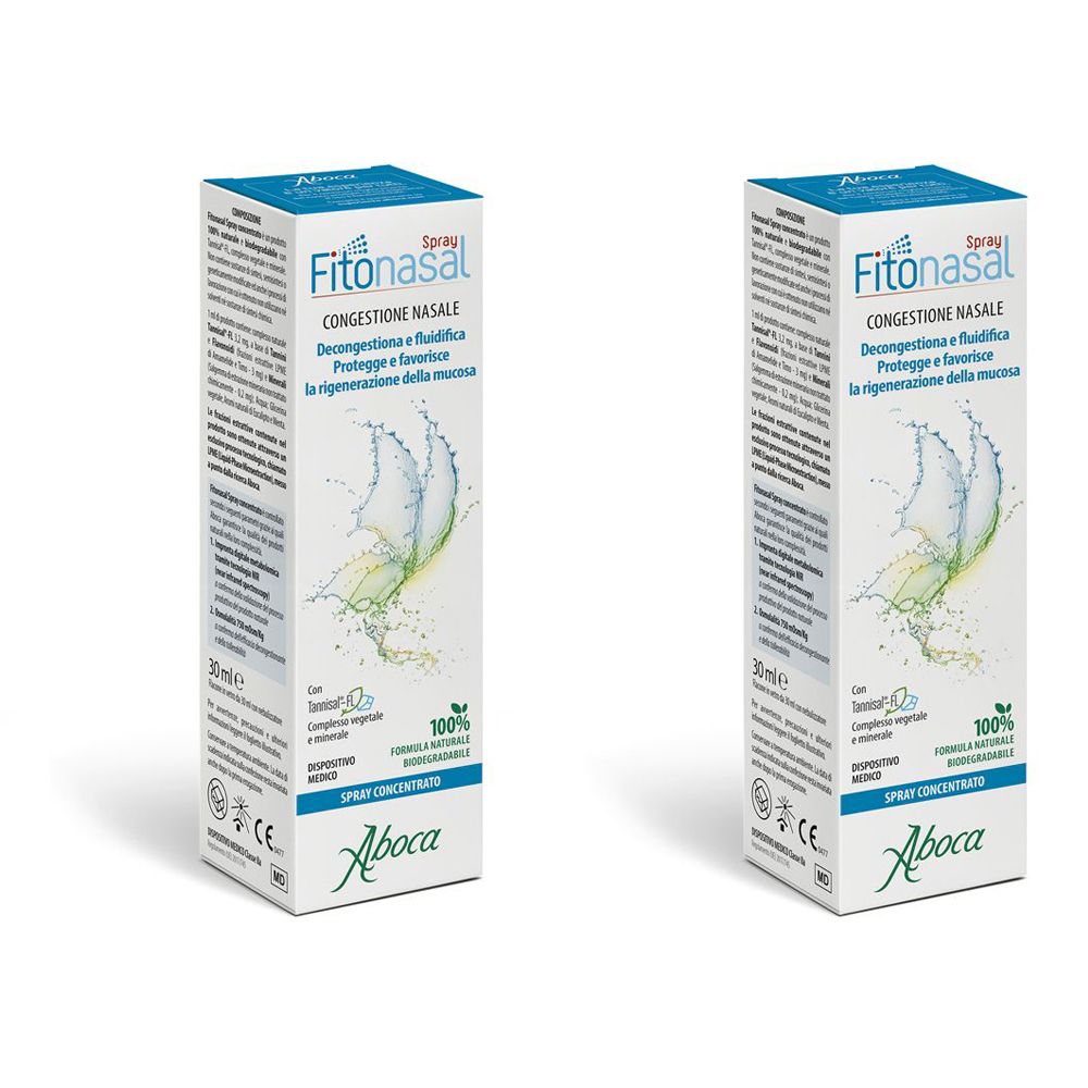 Aboca Fitonasal Spray Concentrato Set da 2