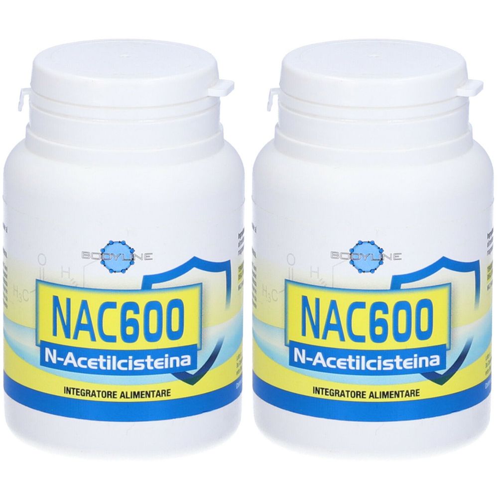 Nac 600 N-Acetilcisteina 60Cps Set da 2