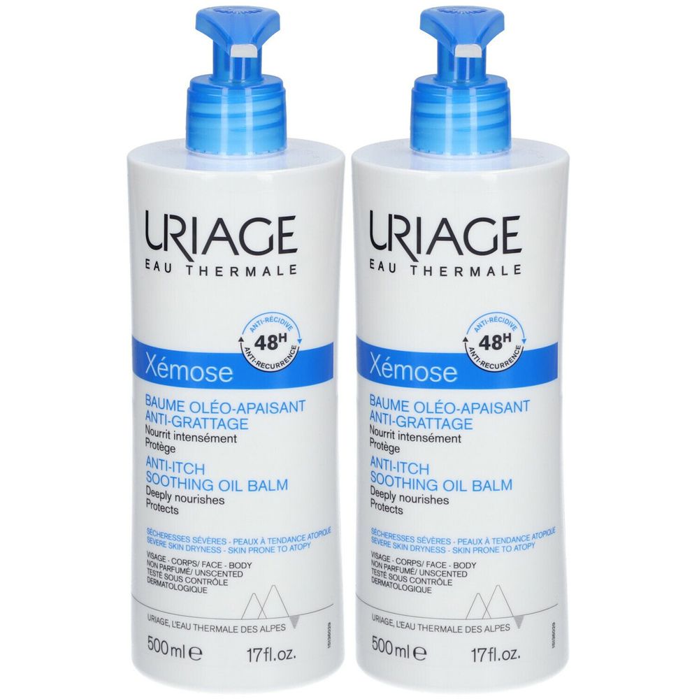 URIAGE Xémose Anti-itch Soothing Oil Balm Set da 2