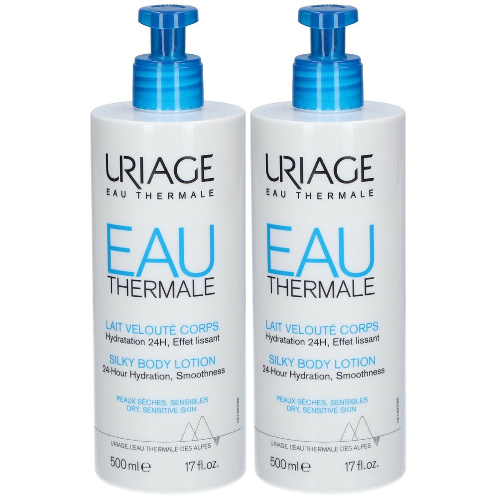 URIAGE EAU THERMALE - Latte vellutato corpo 500ml Set da 2