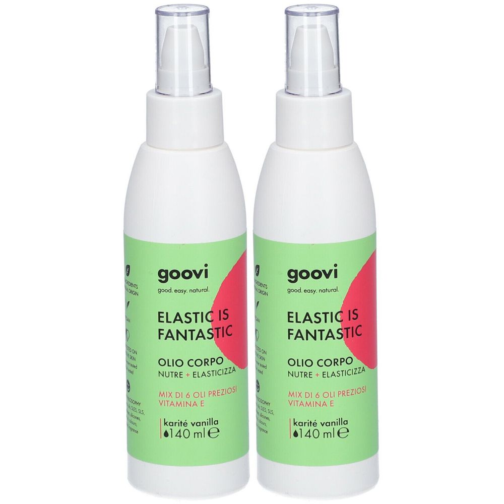 Goovi Olio Corpo Elastic is Fantastic Set da 2