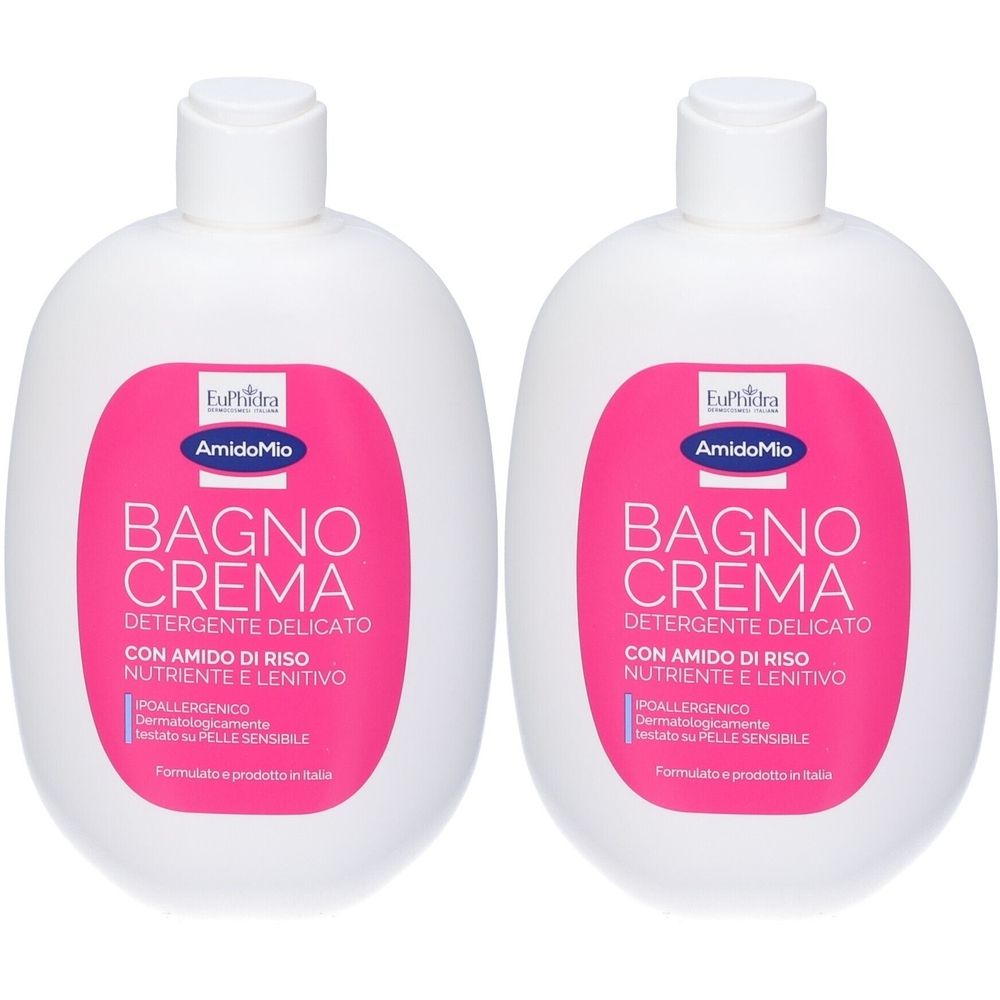 EuPhidra AmidoMio Bagno Crema Set da 2