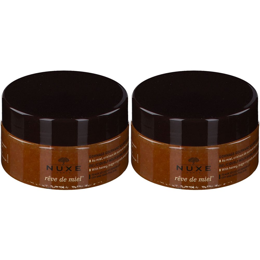 Nuxe Rêve De Miel® Esfoliante Corpo Nutriente Al Miele Set da 2