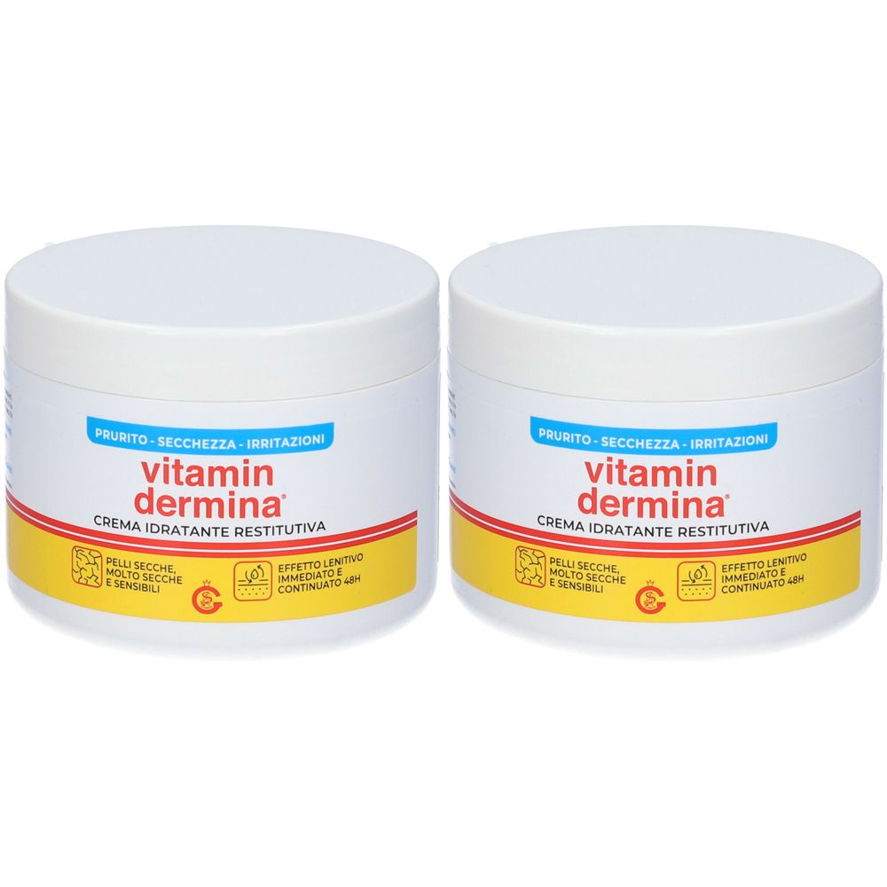 Image of Vitamin Dermina Crema Idratante Restitutiva Set da 2