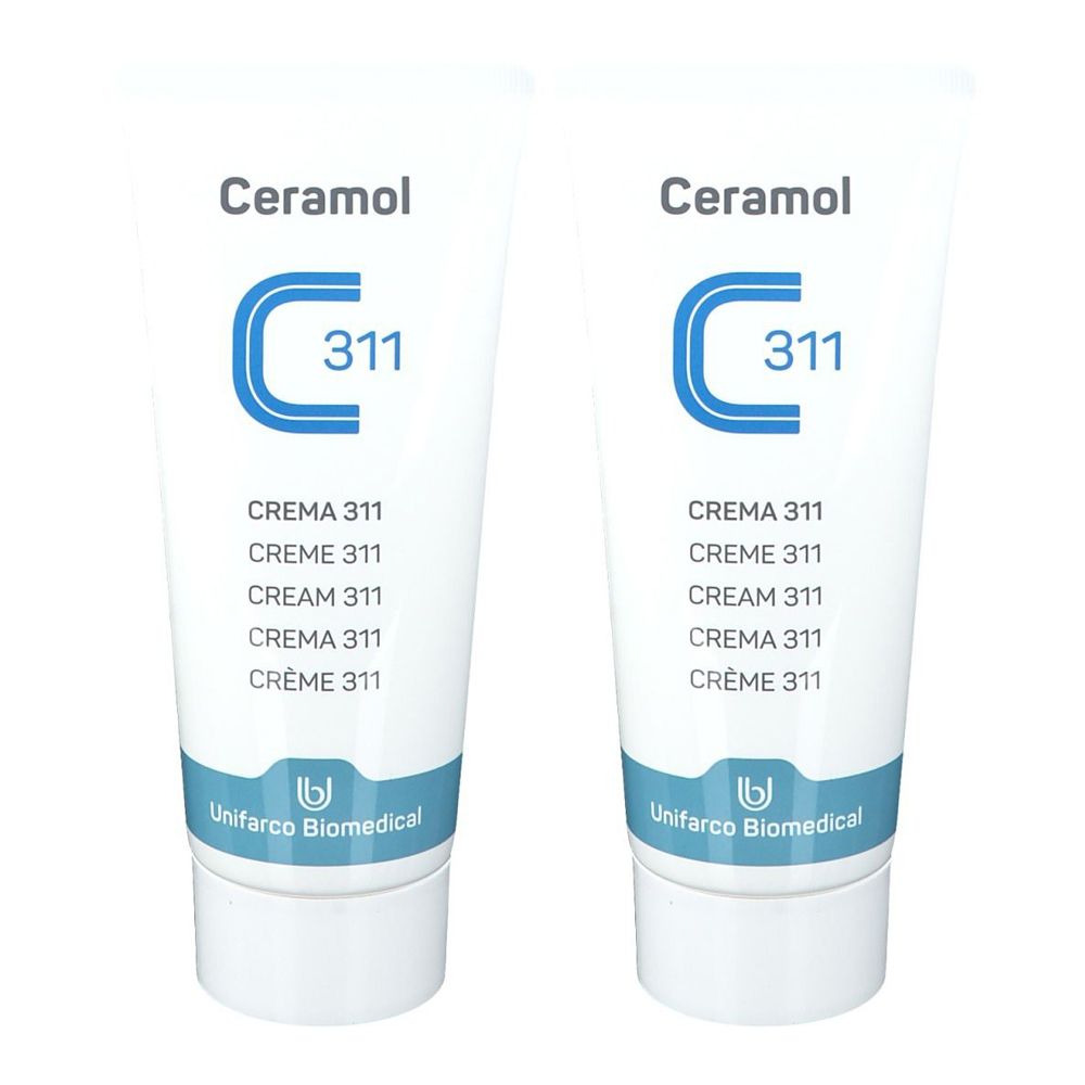 Unifarco Biomedical Ceramol Crema 311 Set da 2