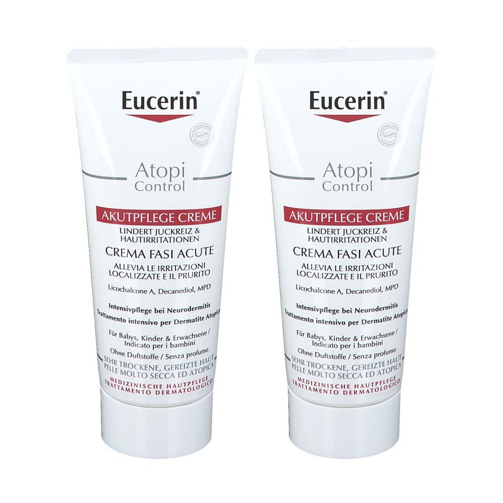 Eucerin® AtopiControl Crema Fasi Acute Set da 2
