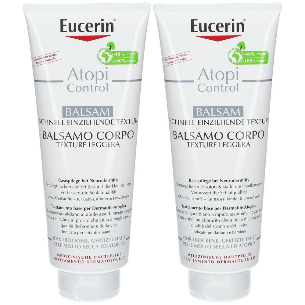 Eucerin® AtopiControl Balsamo Corpo Set da 2