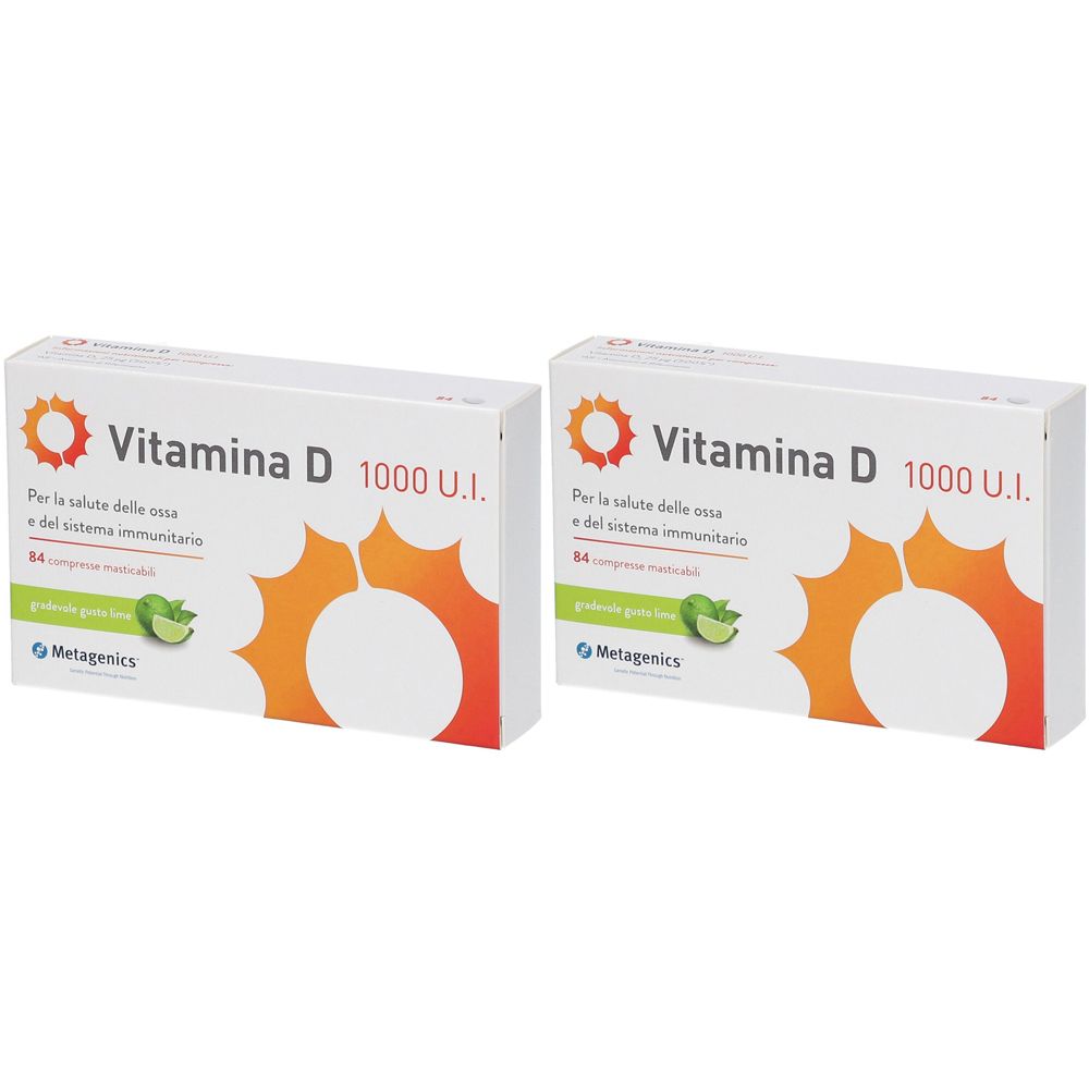 Metagenics Vitamina D 1000 U.l. Set da 2