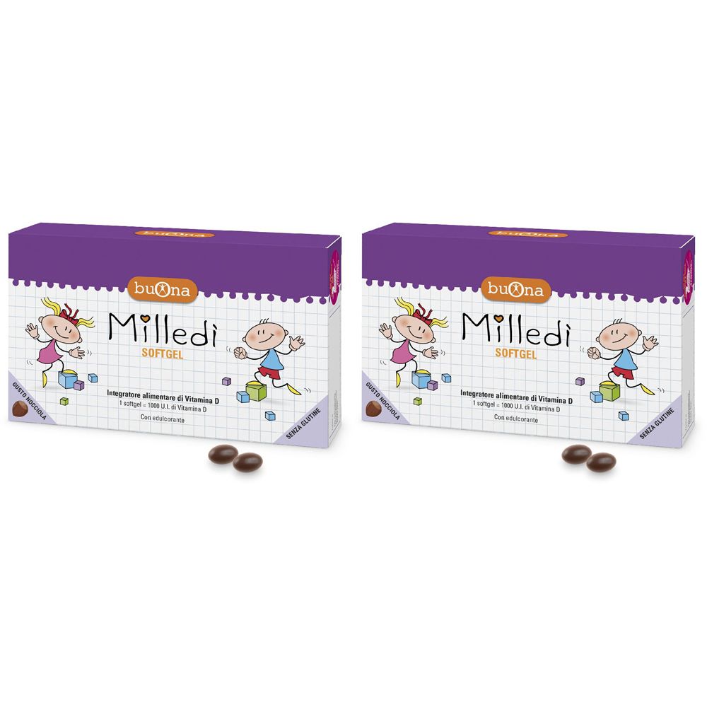 Milledì Softgel Set da 2