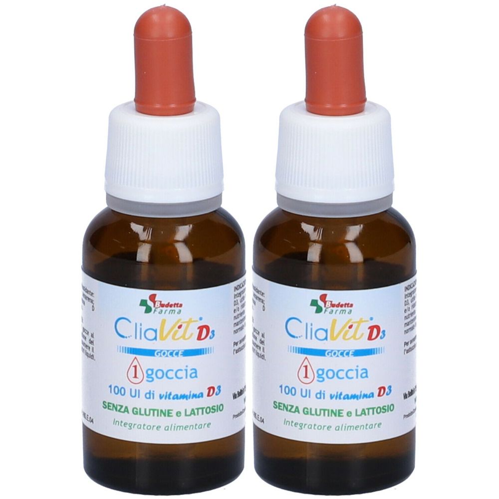 Cliavit D3 Gocce Set da 2